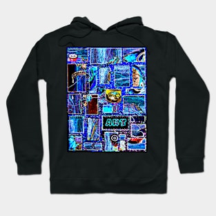 Granny s  Things ART Digital Abstract Hoodie